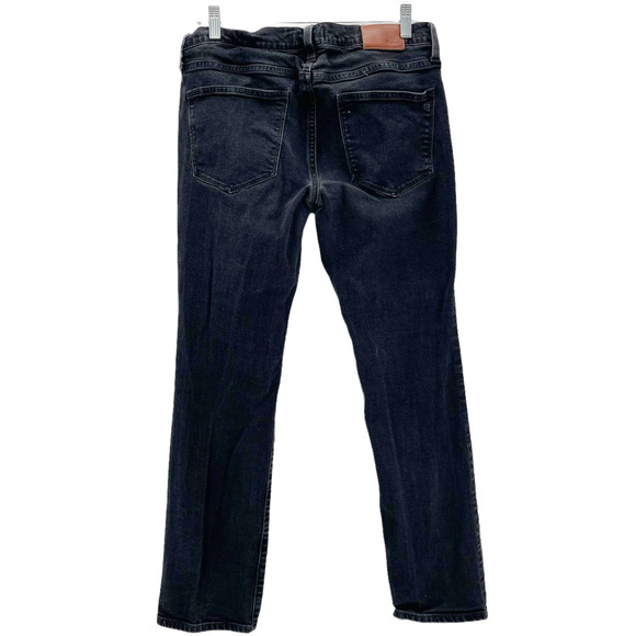 Madewell Women's Mid Rise Straight Leg Denim Jeans Black Size 30x30 - Picture 3 of 4